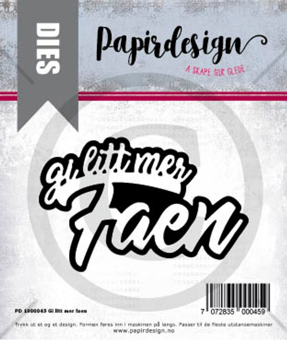 Hovedbilde PD 1900045 Gi mer faen (6 ...