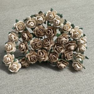 Hovedbilde Roser 1,2 cm, beige