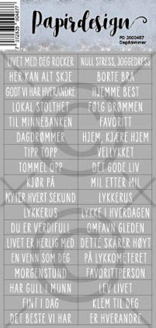 Hovedbilde Dagdrømmer (6 klistremerker)