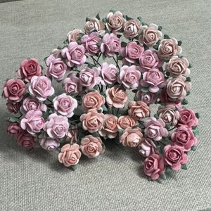 Hovedbilde Roser 1,2 cm, vintage rosa ...