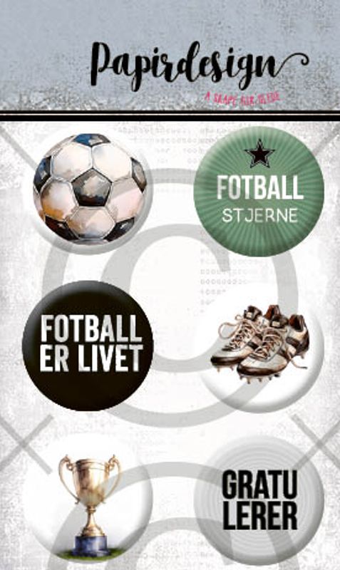 PD 1631 Fotball ( 6 buttons )