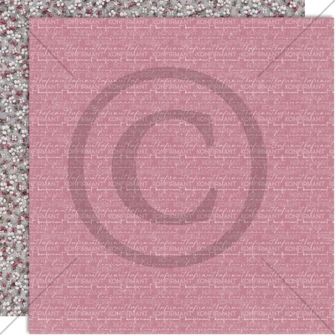 Hovedbilde Konfirmant, rosa (25 ark i ...