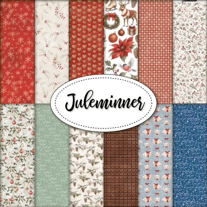 Hovedbilde Juleminner, alle 18 design 